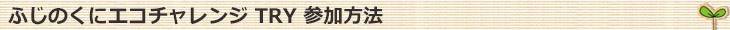 ӂ̂ɃGR`W TRY Q@